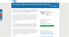 Desktop Screenshot of dynamicserppros.com